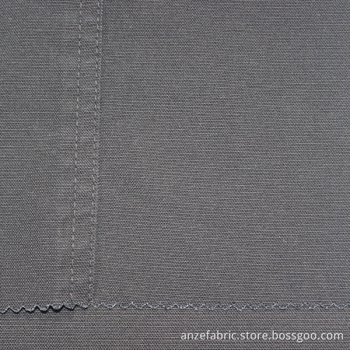 Tissu Dobby en coton gris pour chemises design personnalisé